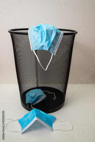 Disposable Masks Should Be Thrown Away