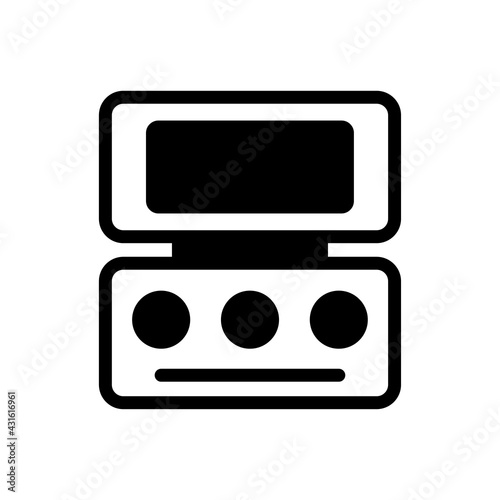 Eye Shades Vector Solid Icon. Beauty and SPA symbol EPS 10 FIle