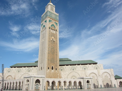 モロッコ,カサブランカ(Morocco,Casablanca)ハッサン2世 モスク世界一高いミナレット