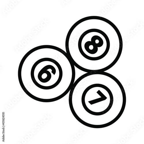 Billiards logo design vector. Sport labels for pool room. Billiards club logo template.