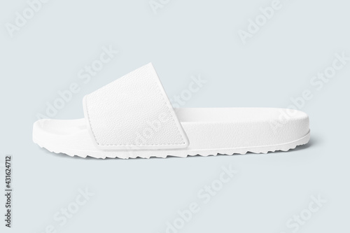 White sandals summer footwear fashion