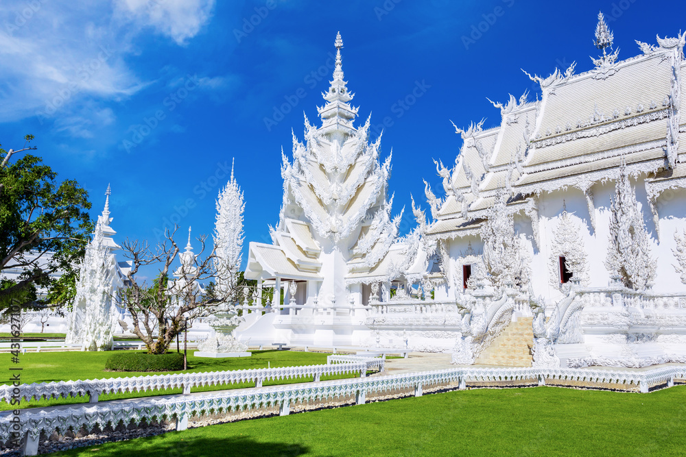 Wat Rong Khun, aka The White Temple, Thailand.