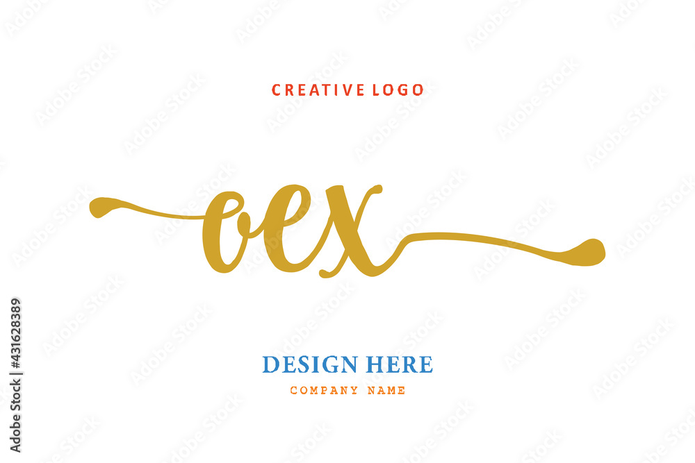 OEX lettering logo is simple, easy to understand and authoritative OEX lettering logo is simple, easy to understand and authoritative
