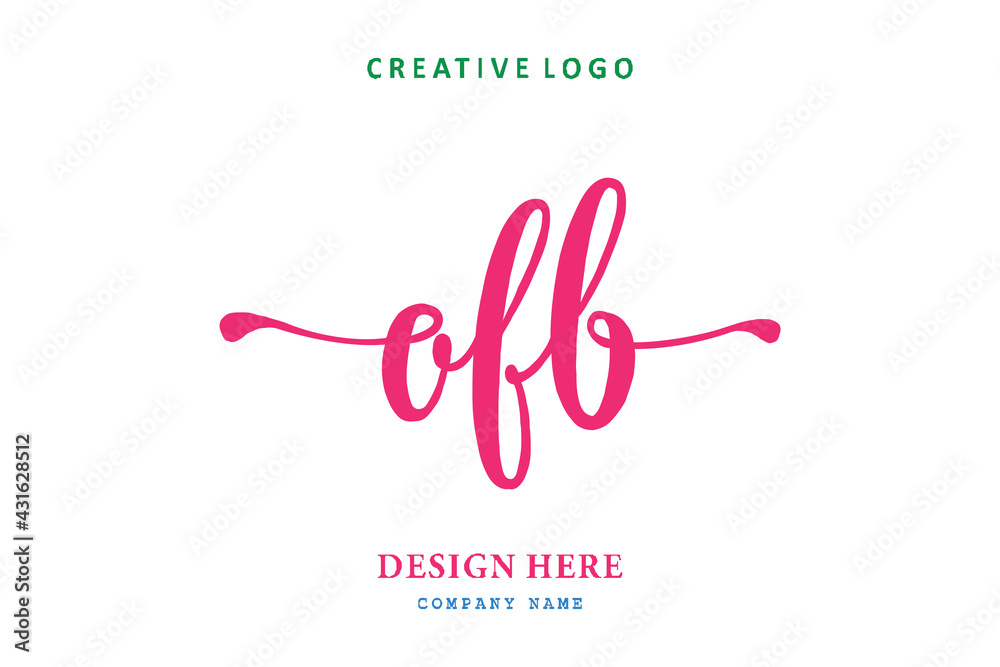 OFB lettering logo is simple, easy to understand and authoritative