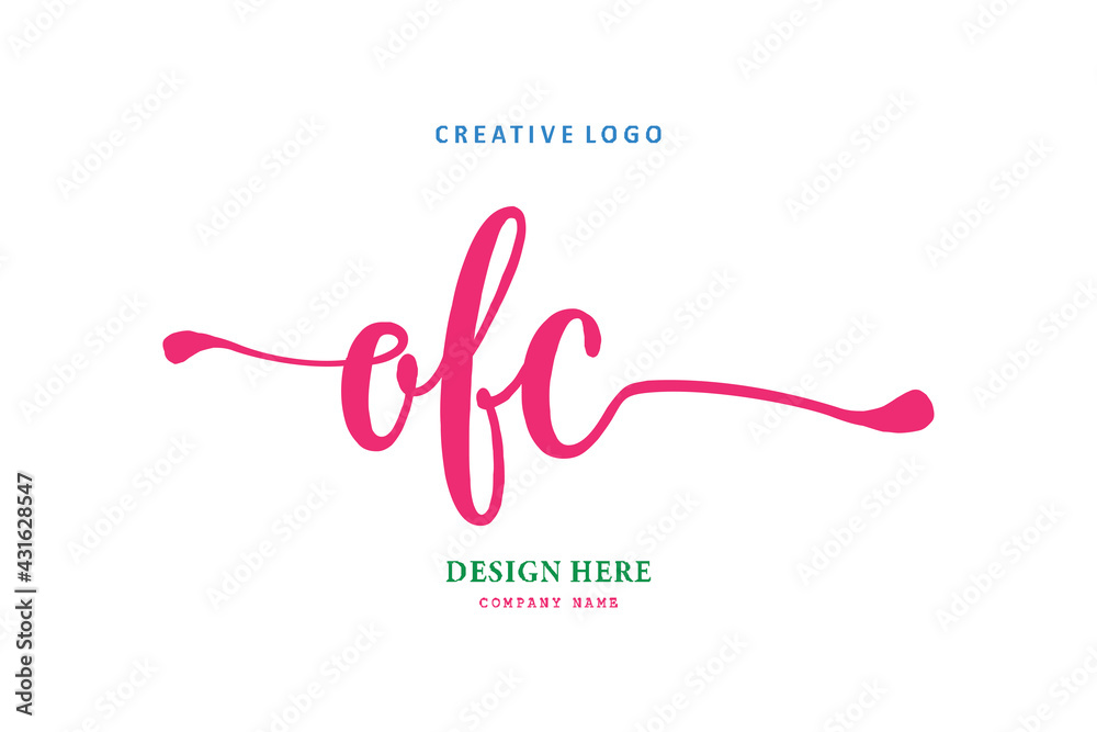 OFC lettering logo is simple, easy to understand and authoritative OFC lettering logo is simple, easy to understand and authoritative