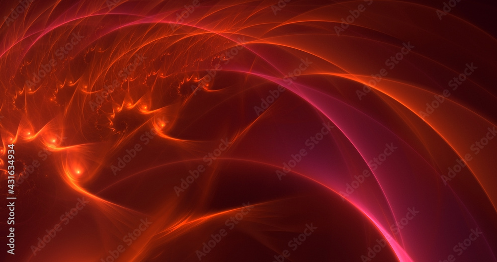 3D rendering abstract multicolor fractal light background 3D rendering abstract multicolor fractal light background