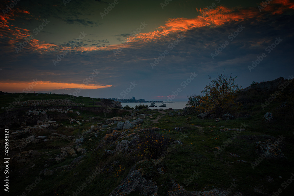Dawn in the Kerch Strait