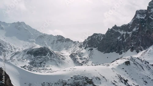 Mountains from aerial view. Landscape. Nature. Travel.