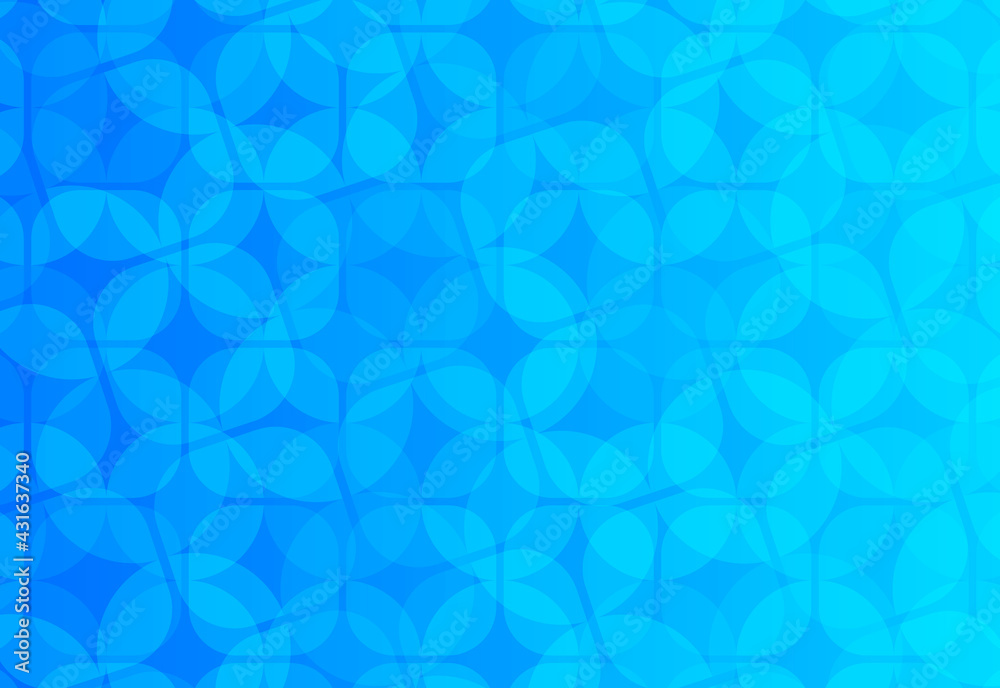 Obraz premium abstract bright blue blurry geometric light elegant design