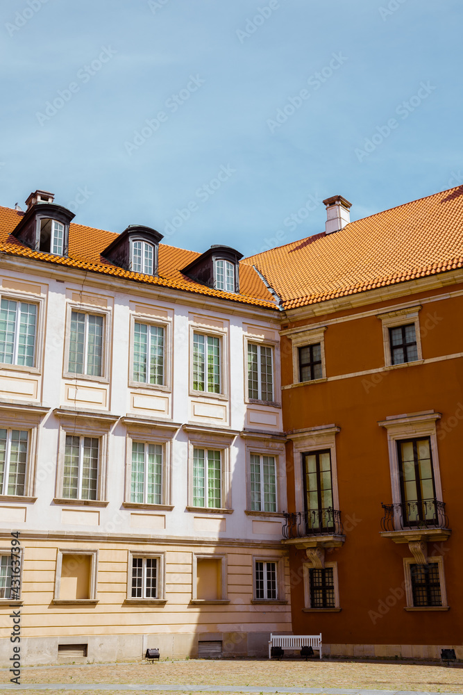 Fototapeta premium Warsaw old town Royal Castle in Warsaw, Poland