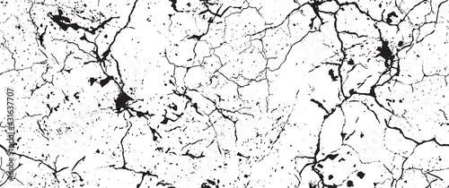 Fototapeta Naklejka Na Ścianę i Meble -  Distressed Grunge Texture. Seamless Pattern.