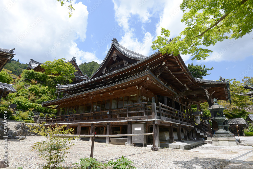 新緑の善峯寺　観音堂　京都市西京区