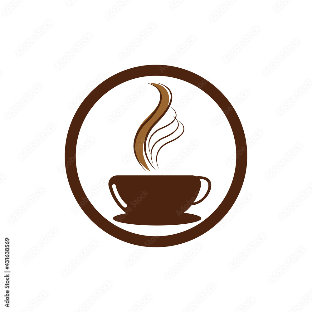 Obraz premium coffee bean icon vector