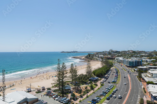 Aerial view looking down on Alexandra Parade photo