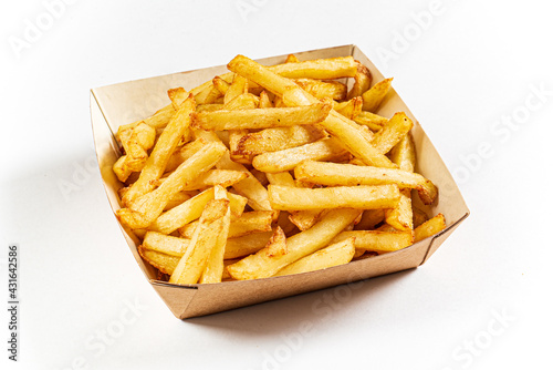 french fries in the box