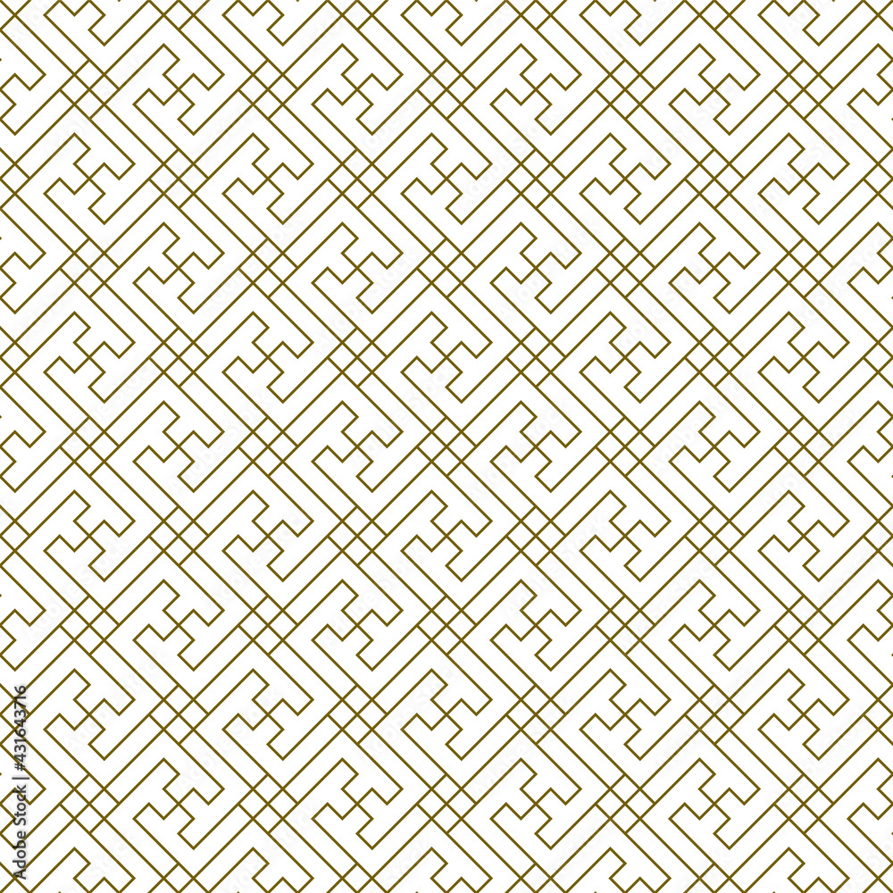 A seamless pattern based on elements of the traditional Japanese craft. A seamless pattern based on elements of the traditional Japanese craft.