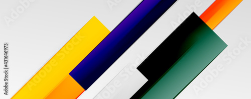Free Download Multicolored lines background. Design template for business or technology presentations, internet posters or web brochure covers - GFXLoad