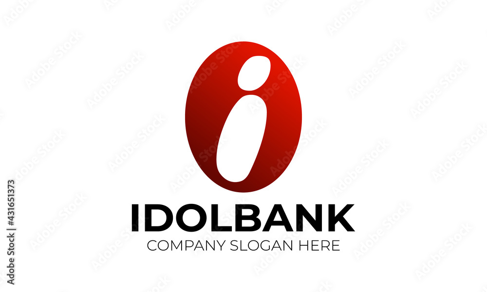 i letter logo for business indentity i letter logo for business indentity
