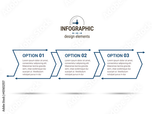Vector Business infographics. Financial analysis data graphs and diagram, marketing statistic workflow modern business presentation elements vector investment progress icon.

