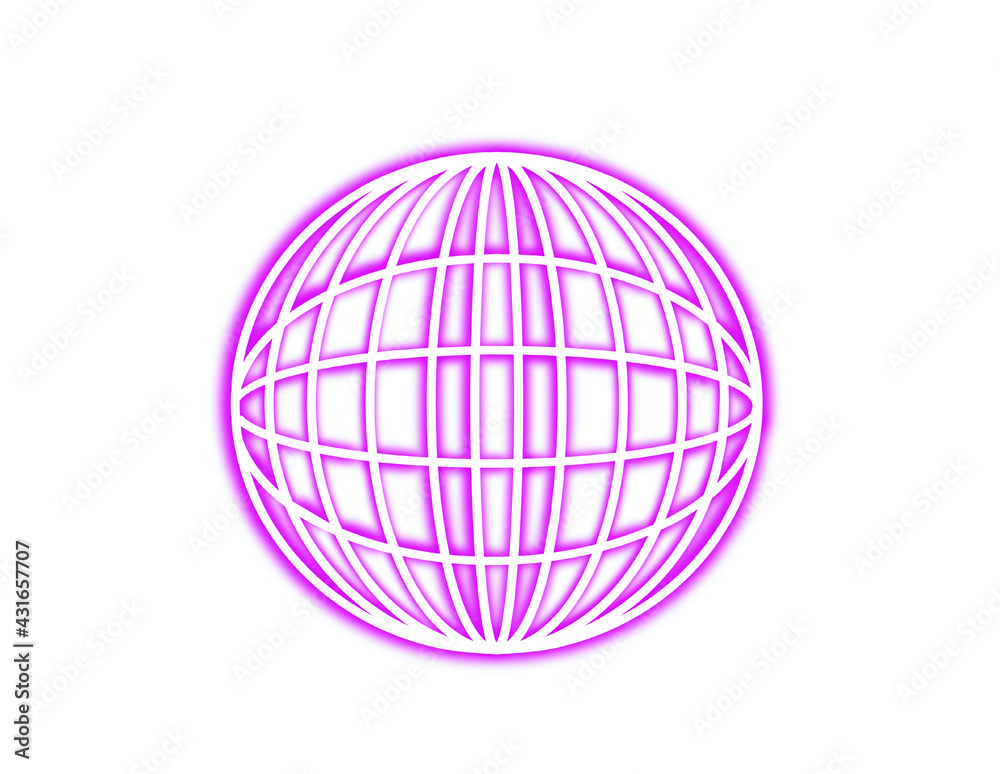 Illustration of purple earth silhouette on the internet. Illustration of purple earth silhouette on the internet.