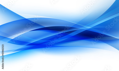 Abstract blue background poster with dynamic. technology network Vector illustration. © HNKz