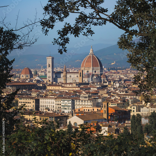 Santa Maria del Fiore from a tree window