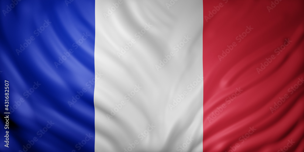 France 3d flag