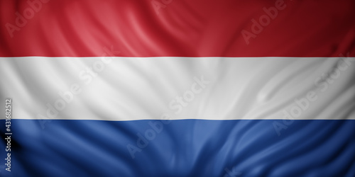 Holland 3d flag