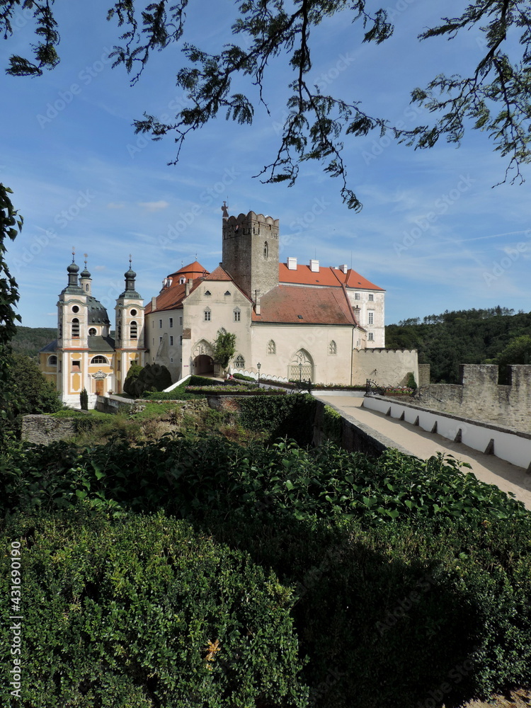 Fototapeta premium castle Vranov nad Dyjí