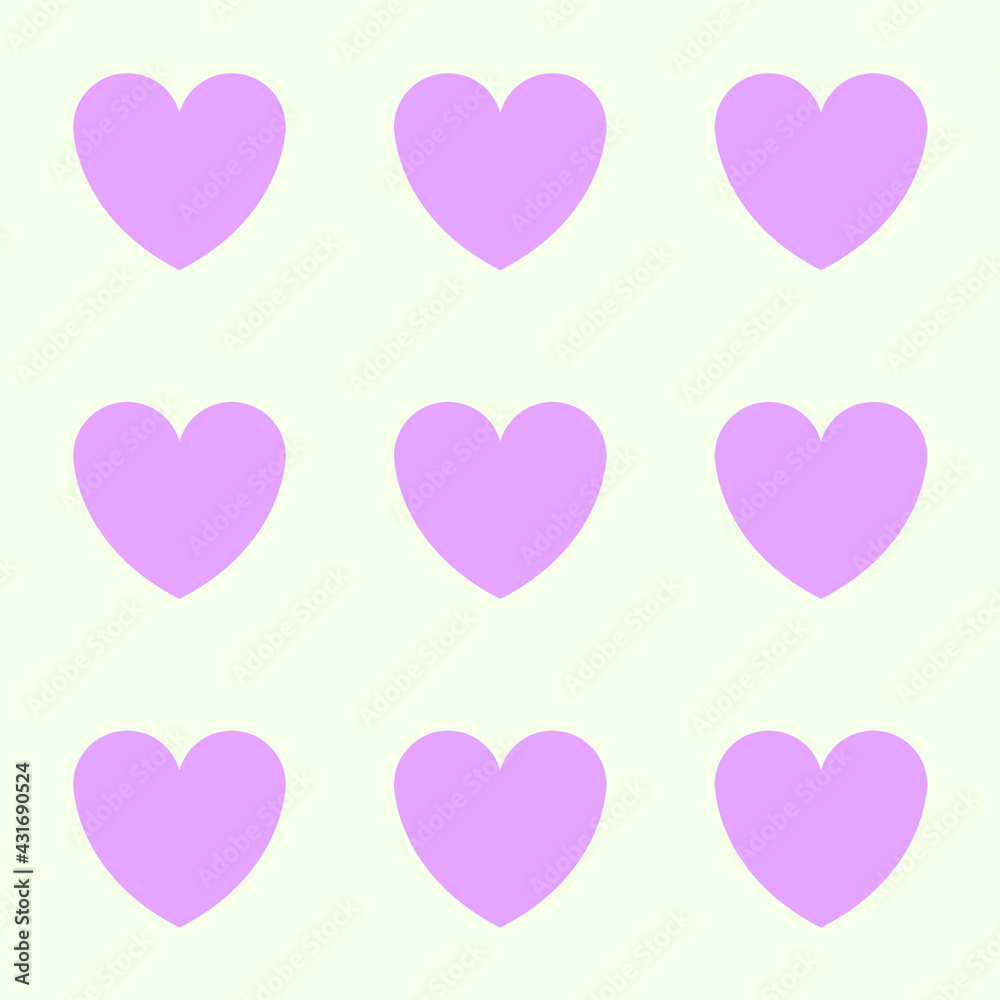 Vector illustrations, set of hearts, love designs. Unique shapes symbols. Doodle 3d collections, abstract drawing, modern style
