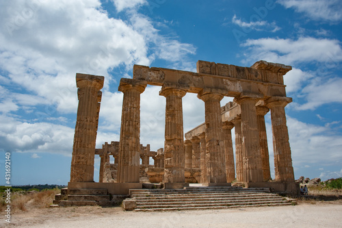 Parco archeologico di seminante in sicilia