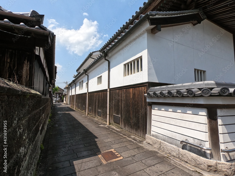 臼杵の街並み、大分、日本