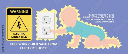 Child Electric Shock Preventing injury baby high danger warning cover outlet wall plates Cap Power kids hole protect accidental Hazard plugged dangerous