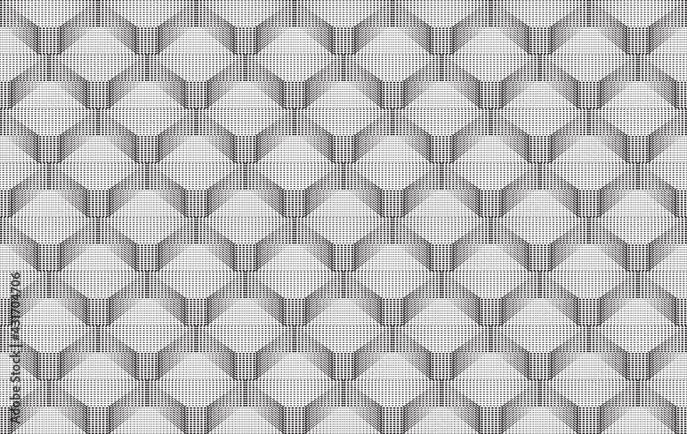 Fototapeta premium Abstract dotted seamless background. Noise structure with dots