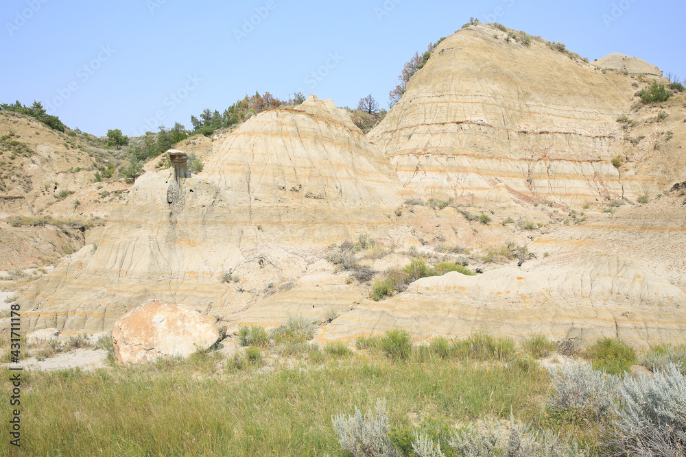 Fototapeta premium Thodore Roosevelt National Park in North Daktoa, USA