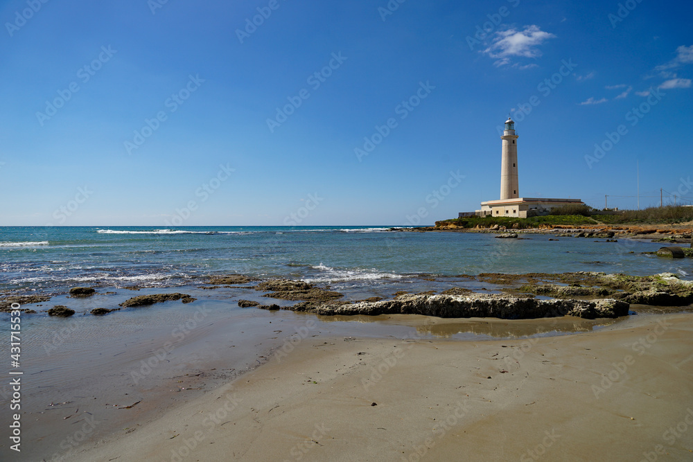 Panorama di torre granitola in sicilia