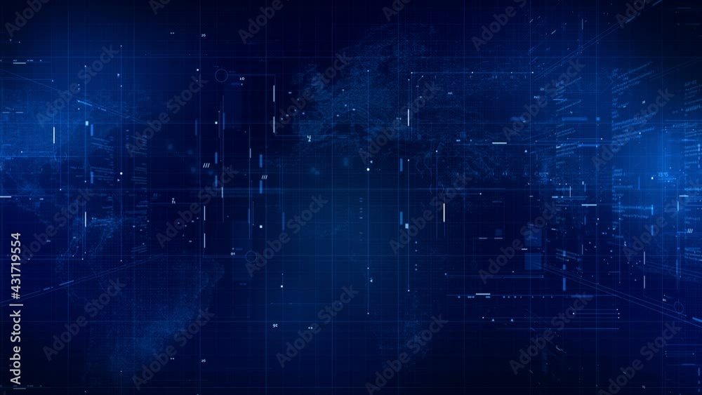 Abstract Digital technology blue background. Abstract Digital technology blue background.