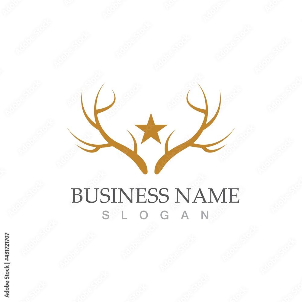 Deer vector icon illustration design Deer vector icon illustration design