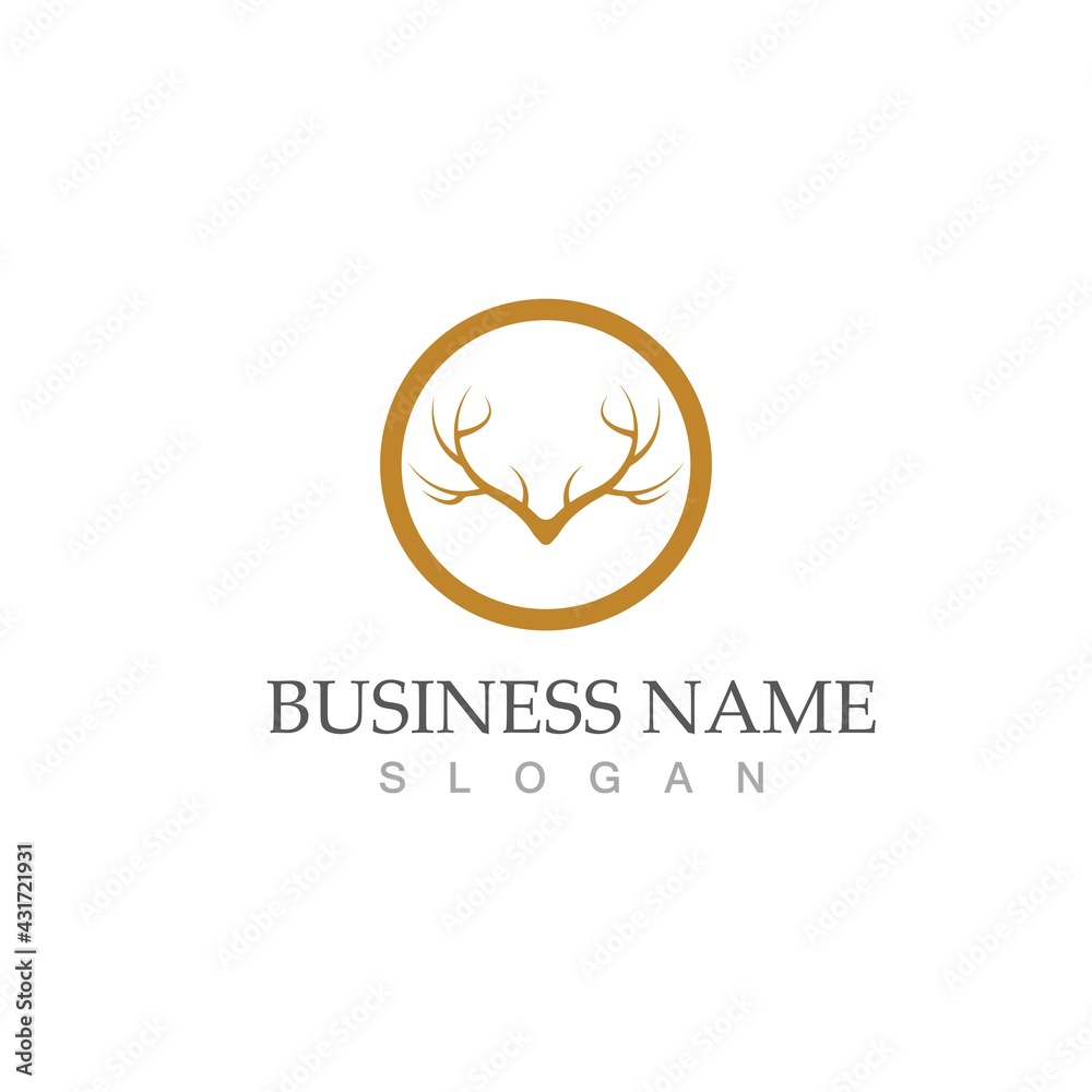 Deer vector icon illustration design Deer vector icon illustration design