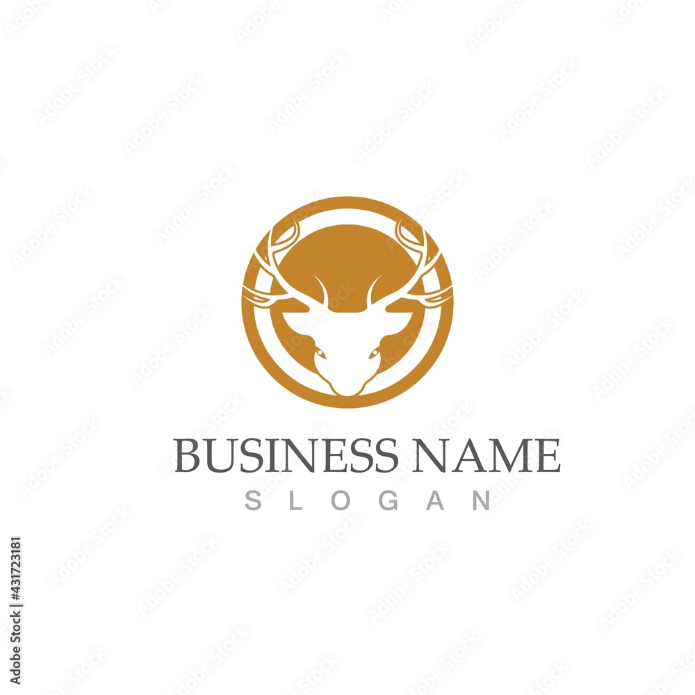 Deer vector icon illustration design Deer vector icon illustration design