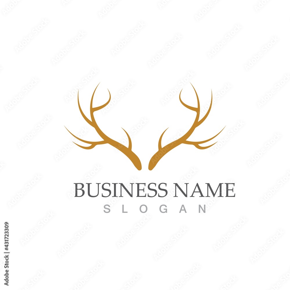 Deer vector icon illustration design Deer vector icon illustration design