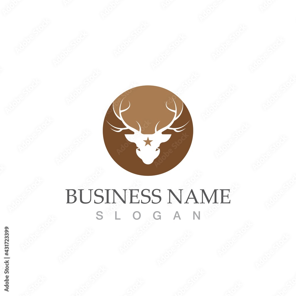 Deer vector icon illustration design Deer vector icon illustration design