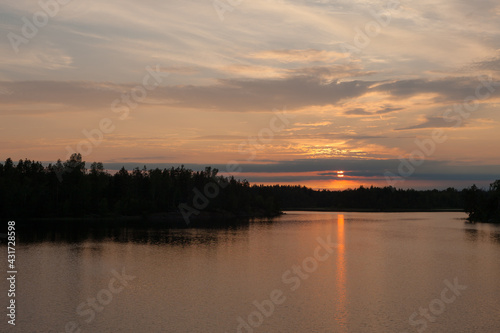 sunset in summer © Maslov Dmitry