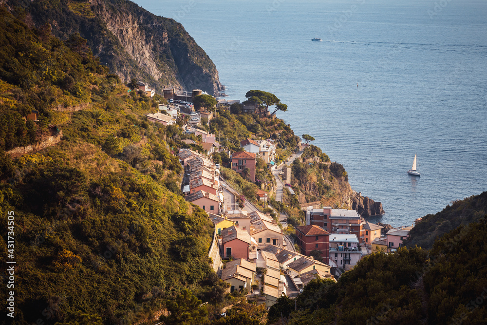 Paysage de la coté italienne