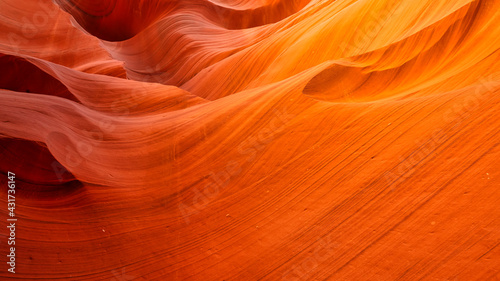 antelope canyon arizona. abstract background and texture sandstone wall in famous canyon antelope usa.