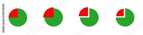 Conjunto de torta de porcentaje. Diagrama gráfico de porcentaje, categoría Free Download Conjunto de torta de porcentaje. Diagrama gráfico de porcentaje, categoría - GFXLoad