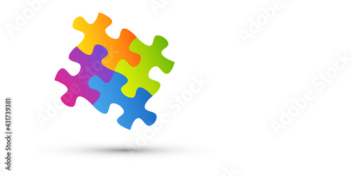 sfondo, tessere, pezzi, puzzle, incastro