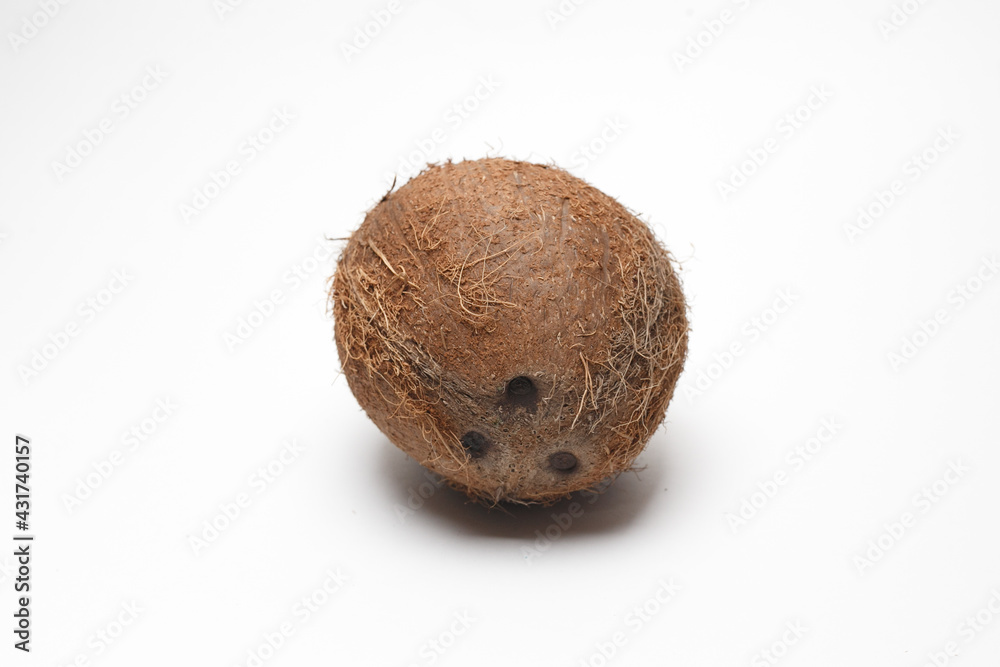 Coconut isolated on white background Coconut isolated on white background