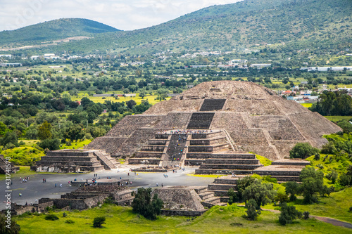 Aztec Pyramid in Mexico