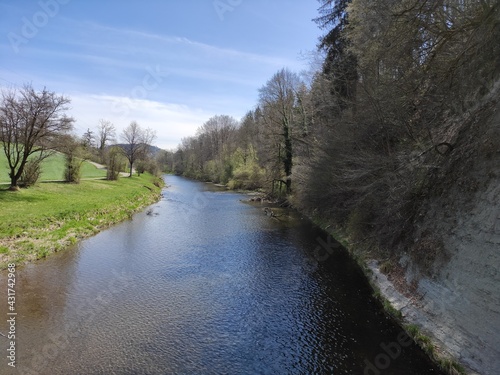 River on a spring day